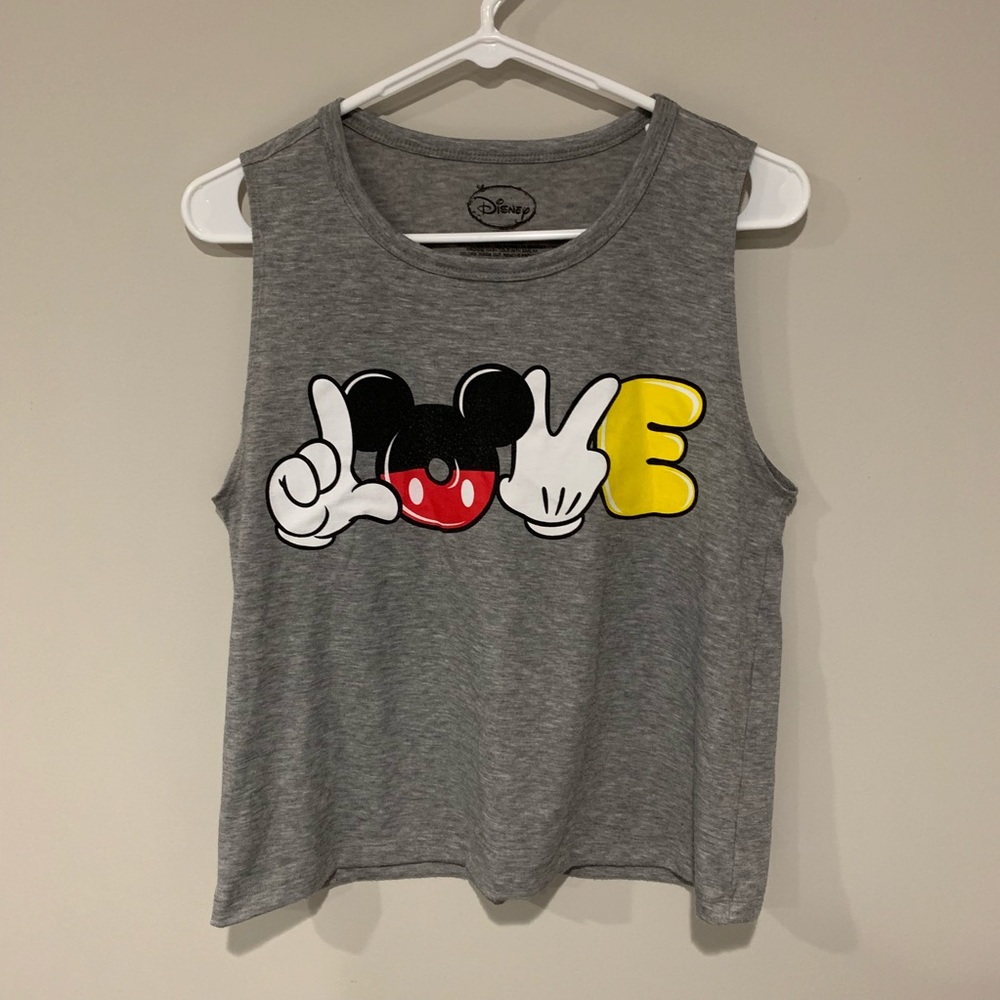Disney Mickey Mouse “Love” Tank Top Size M